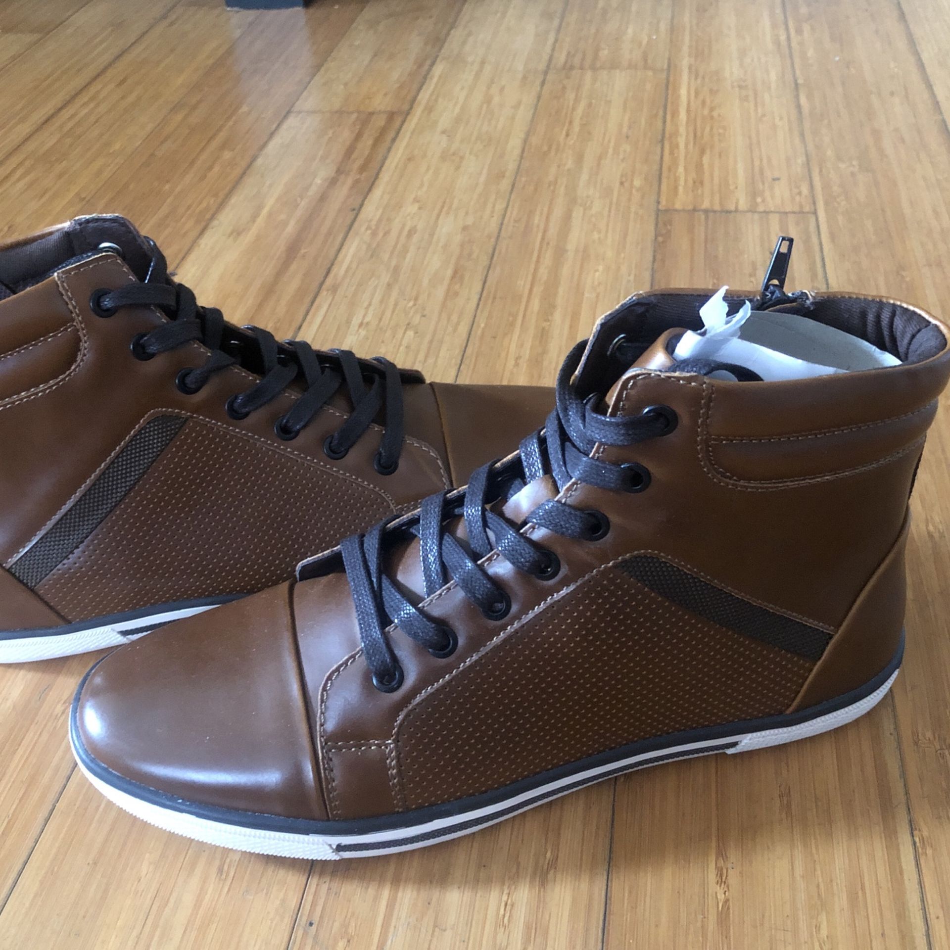Men Shoes Kenneth Cole Men s High Top Lace Up Boot Crown Worthy Casual Fashion Sneakers for Sale in Los Angeles CA OfferUp