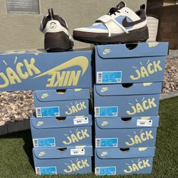 Nike Zoom Field Jaxx Travis Scott Leche Blue Receipt/NEW SIZES: 12  , 2 x 11 , 11.5 $185 FIRM EACH ONLY!