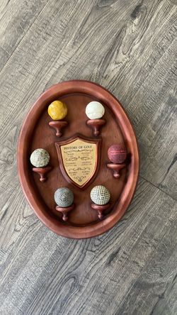 History of Golf ball display