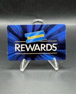 Blockbuster Rewards Membership Card