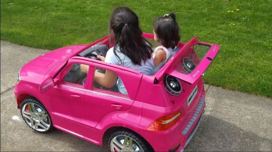 Electric Pink Mercedes Benz AMG