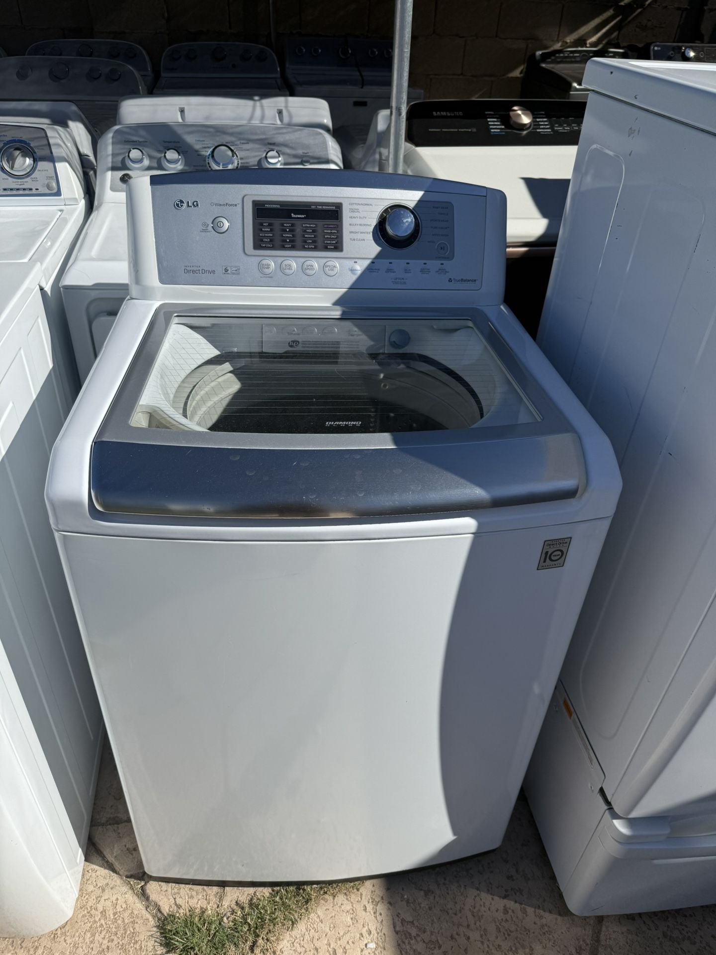 LG Top load washer stackable 5.0 Cuft