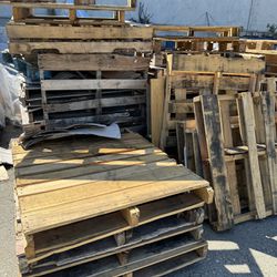 FREE PALLETS. MUST TAKE ALL
