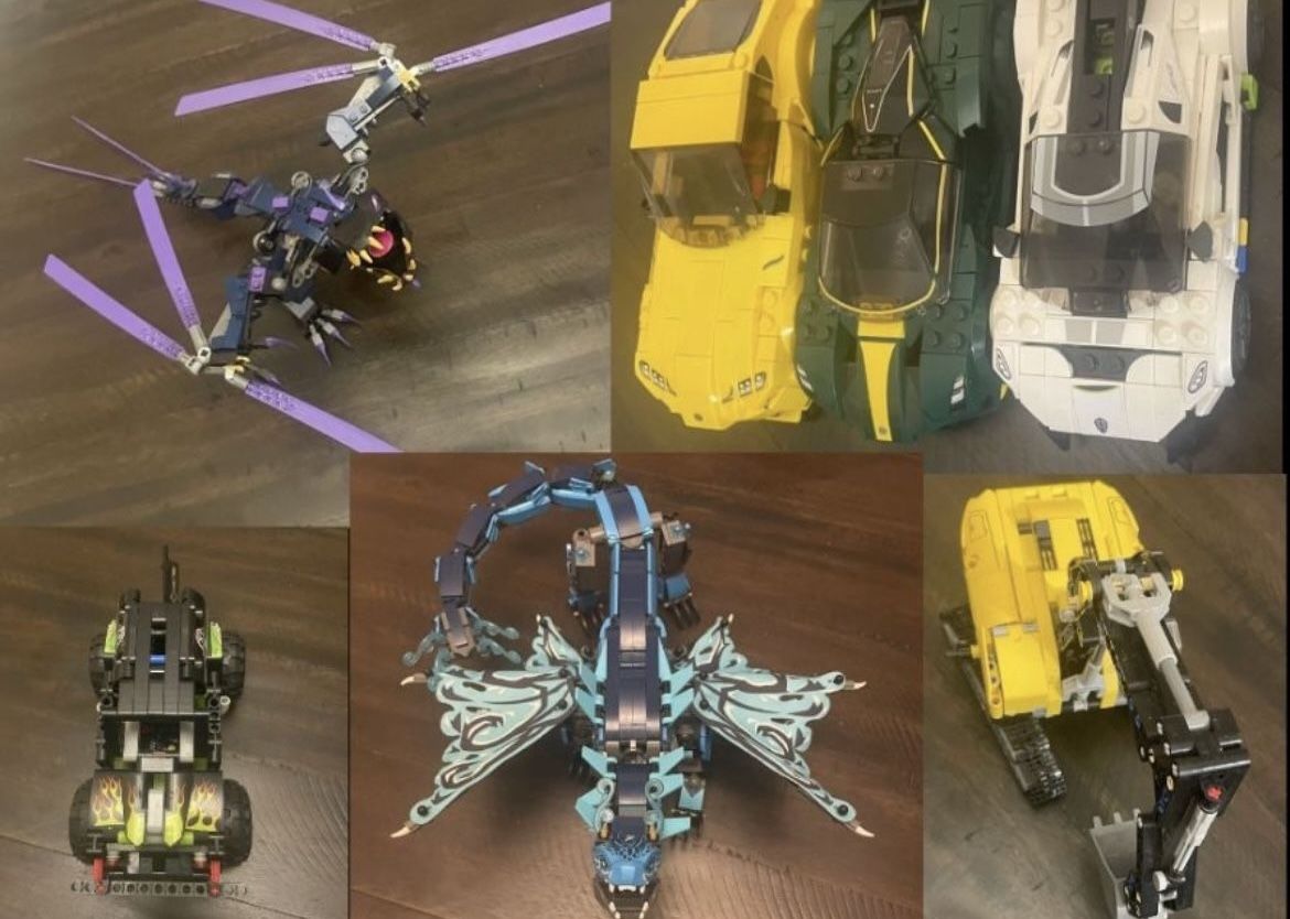 7 Prebuilt Legos (MAKE UR BEST OFFER)