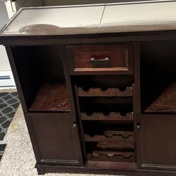 Wine, Beer, And Liquor Cabinet For Sale