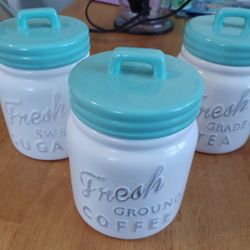 Set Of 3 Canisters