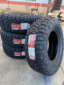 285/70/17 NITTO RIDGE GLAPPLER 4 NEW TIRES INSTALLED ✅ INSTALADAS ✅ 🔥 WE DO ALIGMENT