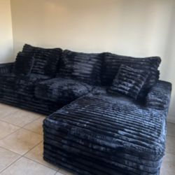 Brand New Super Comfy Plush Corduroy Sectional 