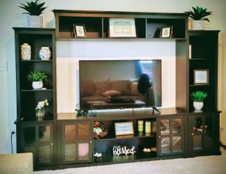 4 Piece Sturdy Entertainment Center