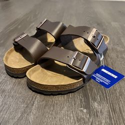 Brand New Birkenstock Arizona BS Dark Brown L 8.0 M 6.0