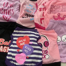 Xs Dog Shirt New $5 For All 