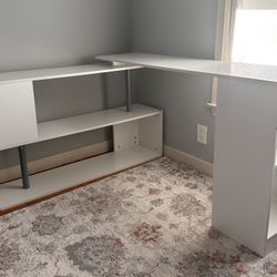 White Storage Shelf