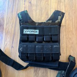 50 Pound Adjustable Weight Vest