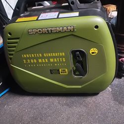 Sportsman 2200 Quit Generator**Like New**