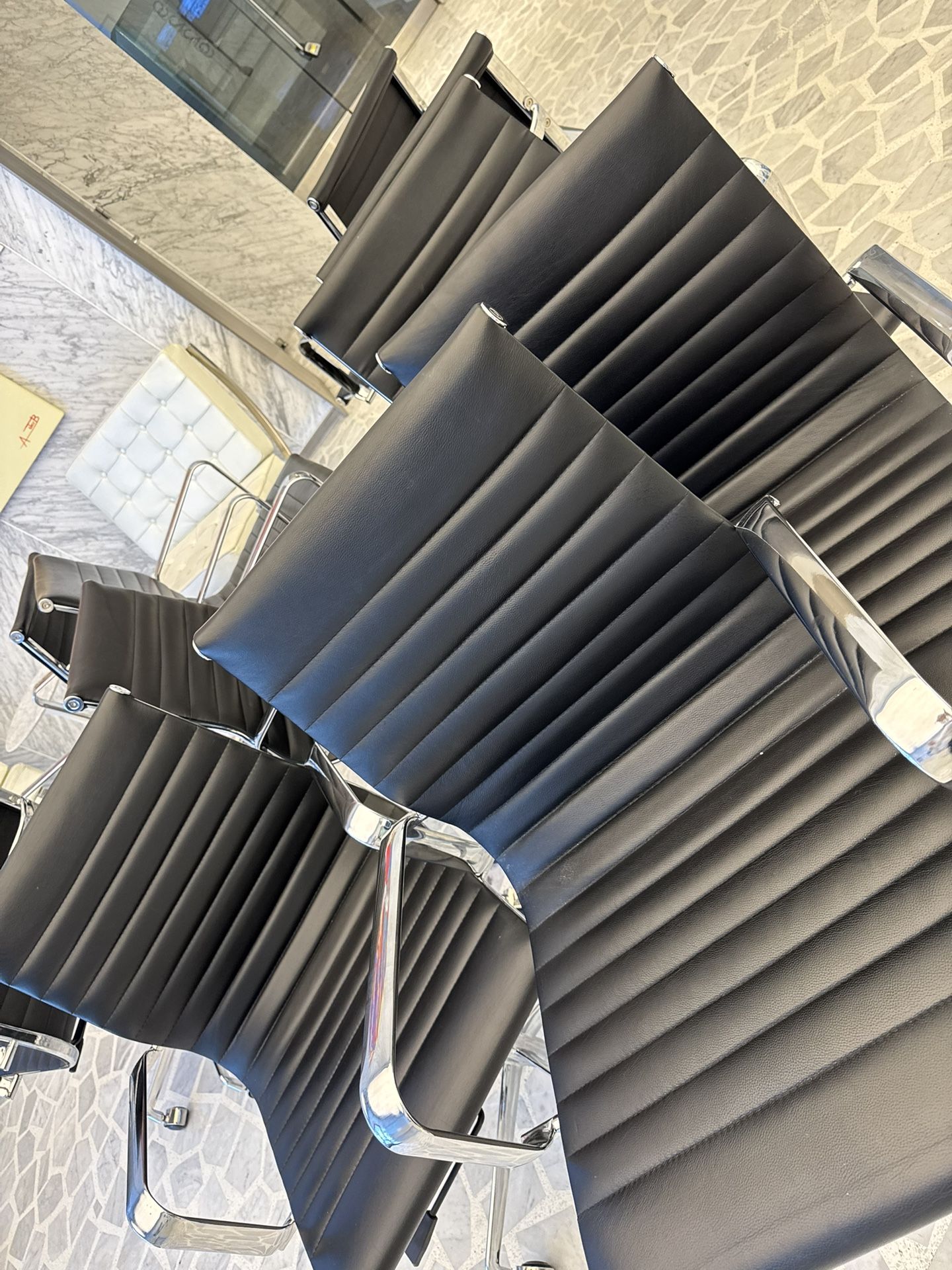 Gently Used Black Office Chairs