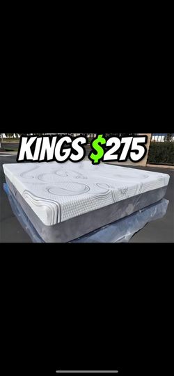 King Organic Cool Gel Memory Foamm matres!!