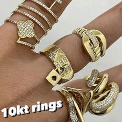 10kt Rings 
