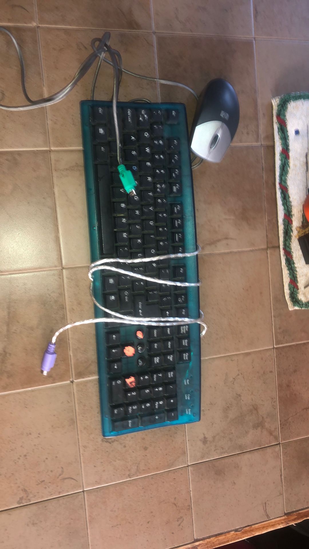 Old Mouse And Keyboard