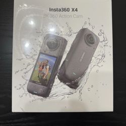 Insta360 X4 8k 360 action camera floor model 