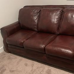 Ashley leather couch