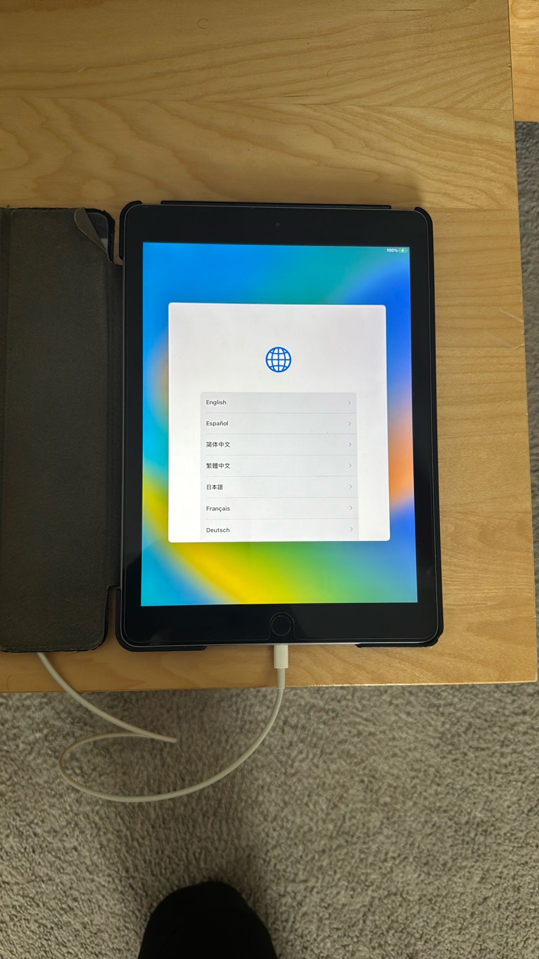 5th gen. Wifi ipad. 128 Gb