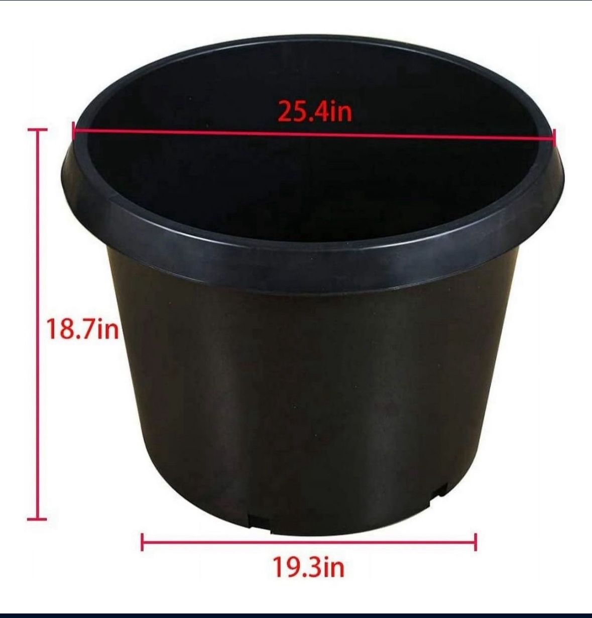 Nursery 25 Gallon Planting Containers