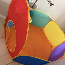 Play Tent/Tunnel With Bag Of Play Pen Balls