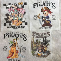 $6 Each Disney Haloween Dtf Ready To Press