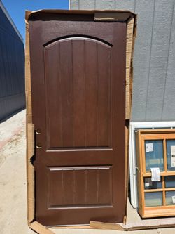 Wooden door