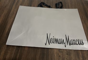 Neiman Marcus Authentic XL Paper Gift/Shopping EMPTY Bag Gray