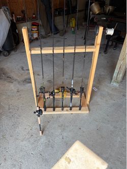 6 fishing set ups