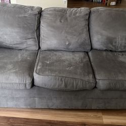 gray couch 