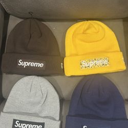 Supreme Box Logo Beanies 
