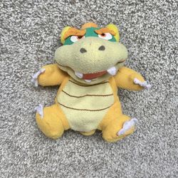 Rare Vintage Nintendo BD&A Toysite Bowser Bean Bag Plush Doll N64
