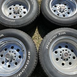 Weld Wheels/ Bf Goodrich/rally Wheels/