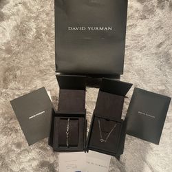David Yurman Authentic Bracelet & Necklace Chain