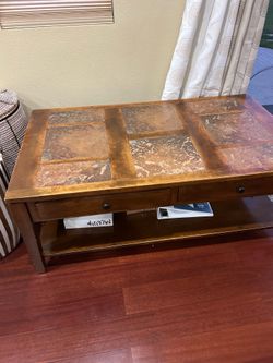 Coffee table and Entryway table set