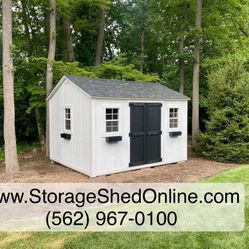 Storage Shed Build On Site 