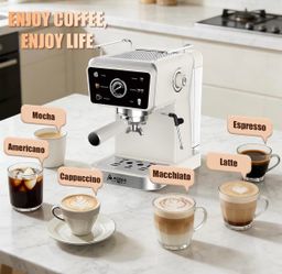 AMZRIGG Coffee Espresso Machine - Brand New