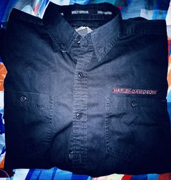 Harley Davidson Patched Vintage Casual shirt