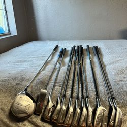 Ping Zing Adam’s Idea Tech V4 Ram Complete Golf Club Set RH R Flex W Cart Bag