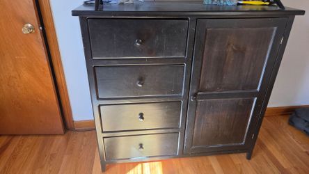 Free. Dark brown dresser