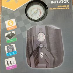 portable tire inflater