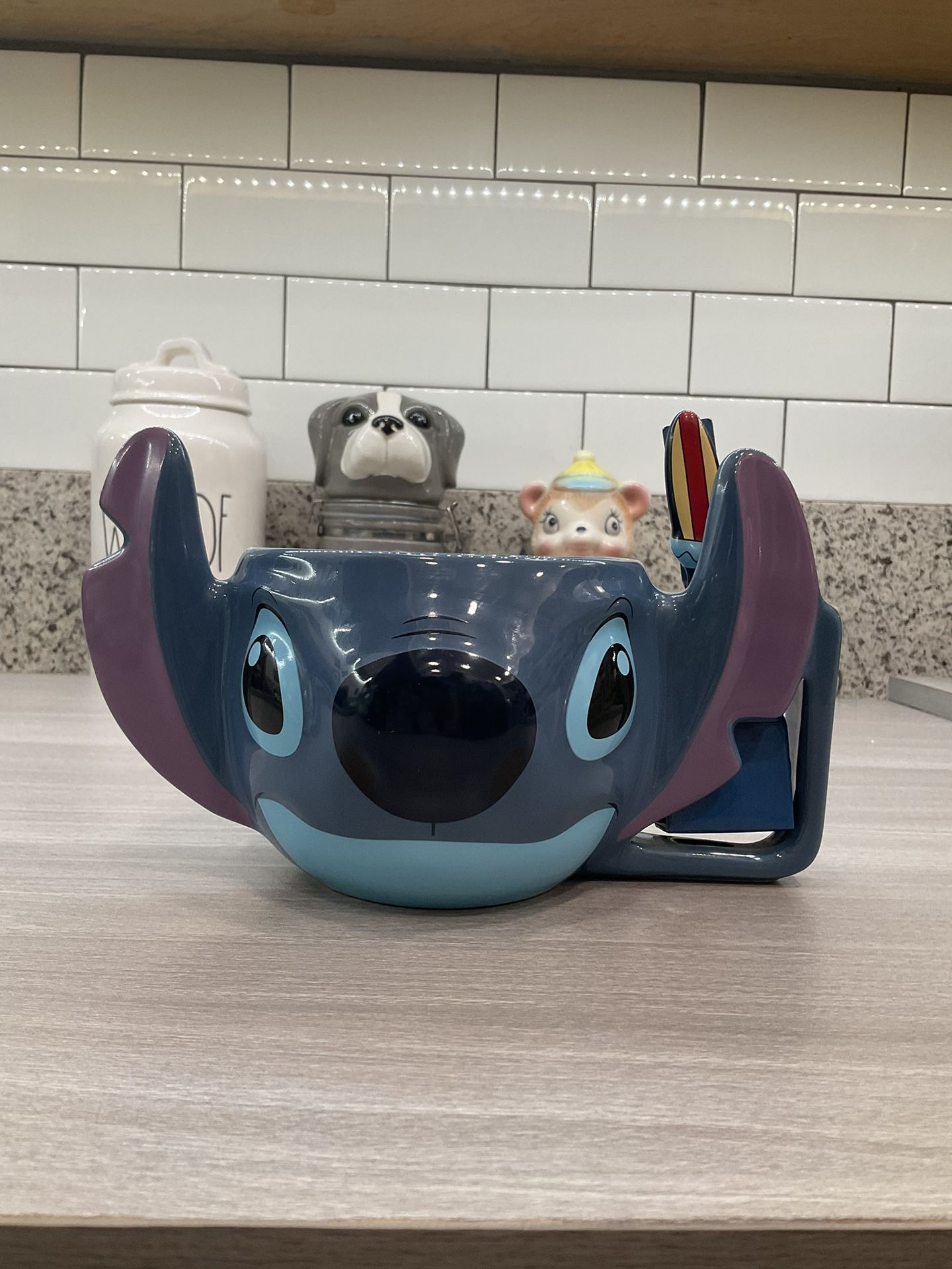 NEW DISNEY LILO AND STITCH LARGE STITCH HEAD MUG SOUP BOWL
