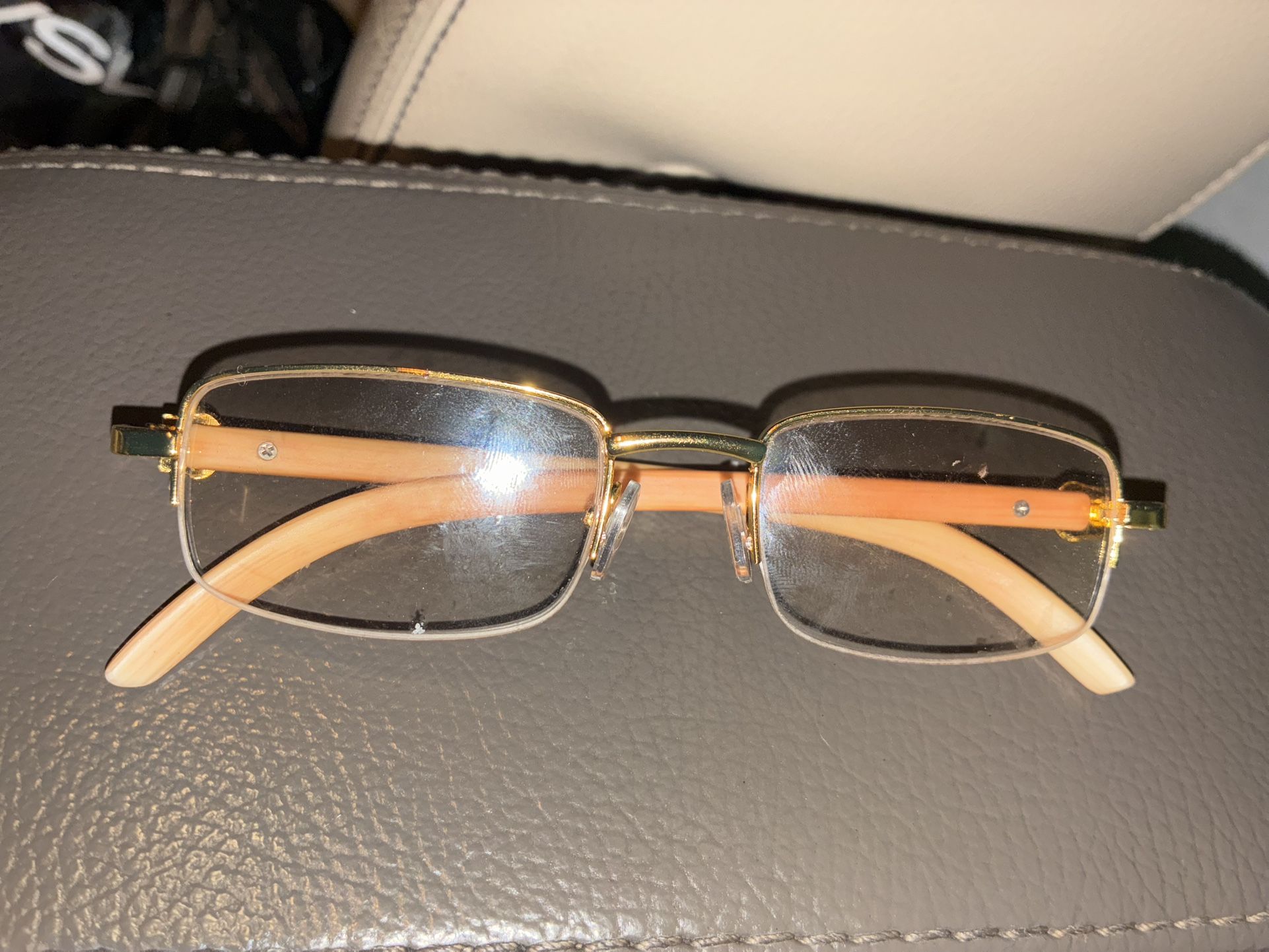 Gold Frame Glasses