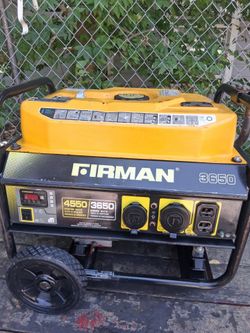 Generator price firm