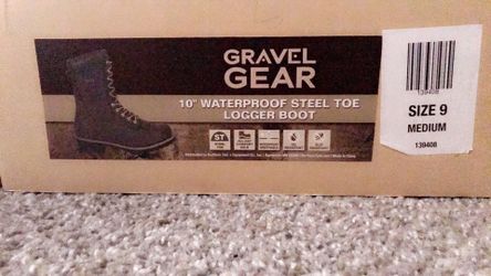 Gravel gear top logger boots
