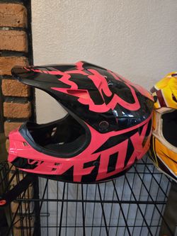 FOX Racing Helmet Size XS MISSING CHEEK PAD