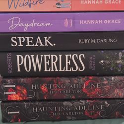 Variety of Novel Books