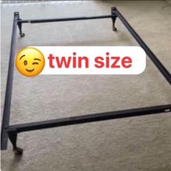 Twin Size Bed Metal Frame 